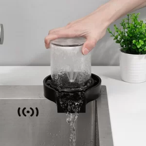 Household Automatic High Pressure Faucet Cup Cleaner, Kitchen Sink, Cup Washer, Beer, Coffee, Milk Tea, Glass Cleaner