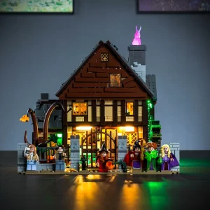 Hprosper LED Lights Compatible With 21341 Disney Hocus Pocus: The Sanderson Sisters’ Cottage Toy Gift