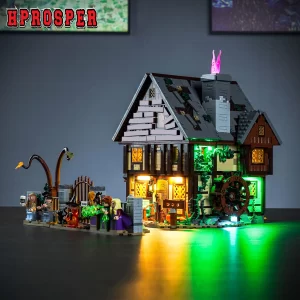 Hprosper LED Lights Compatible With 21341 Disney Hocus Pocus: The Sanderson Sisters’ Cottage Toy Gift