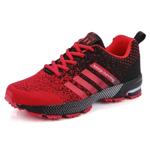 New 2023 Men Running Shoes Breathable Outdoor Sports Shoes Lightweight Sneakers for Women Comfortable Athletic Training Footwear