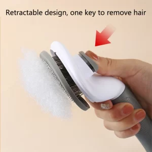 Pet Hair Remover Dog Brush Cat Comb Animal Grooming Tools Dogs Accessories Cat Supplies Stainless Steel Beauty Massage Comb